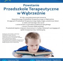 Powstaje pierwsze przedszkole terapeutyczne w Wąbrzeźnie