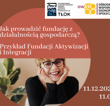 Webinarium: Jak prowadzić fundację z działalnością gospodarczą?