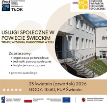 Spotkanie nt. usług społecznych w Świeciu